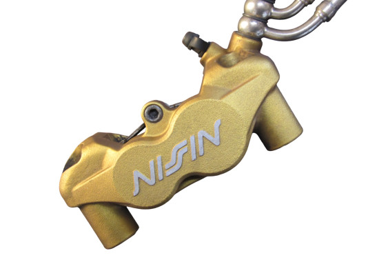 Remklauw rechts voor Triumph 675 Street Triple R