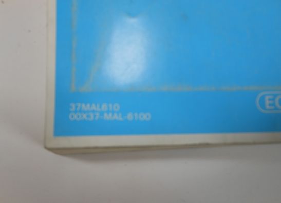 Instructieboekje Honda CBR 600 F