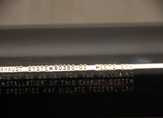 Uitlaat Harley Davidson Softtail