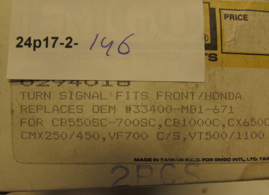 Knipperlicht Honda CB 1000 C