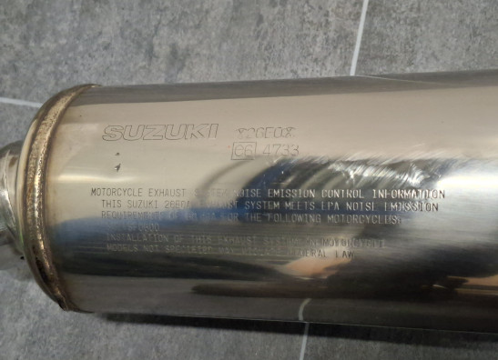 Uitlaat Suzuki GSF 600 650 Bandit 