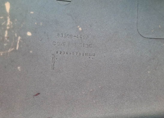 Rechter zijkuip klein Honda CX 500