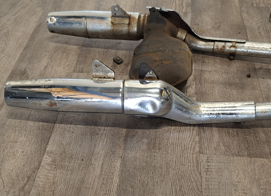 Uitlaat Honda VT 700 750