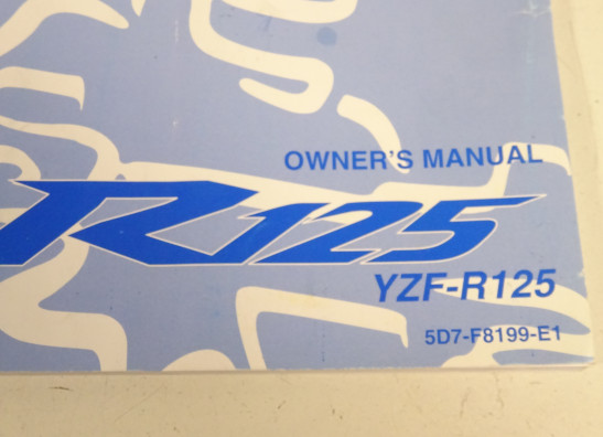 Fahrerhandbuch Yamaha YZF R 125