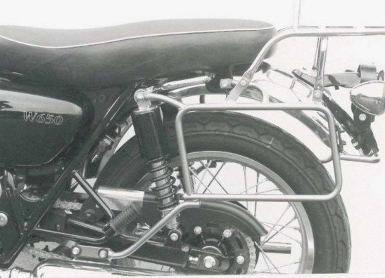 Suitcase bracket set Kawasaki W 800