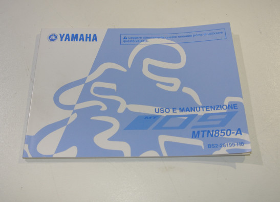 Manuel Yamaha MT 09