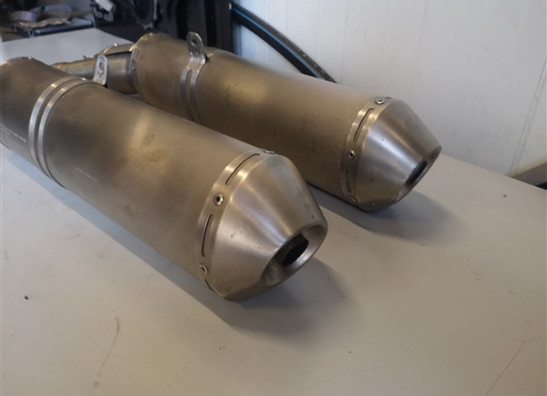 Uitlaat Aprilia RSV 1000