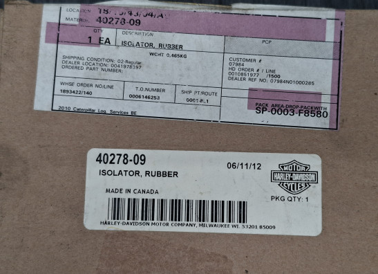 Tandwieldrager Harley Davidson Road King