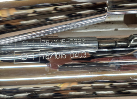 Uitlaat Yamaha XVS 650 Dragstar