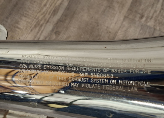 Auspuff Yamaha XJ 650