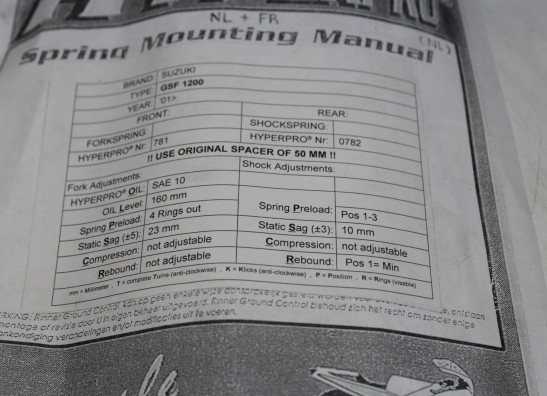 Front pipes Suzuki GSF 1200 Bandit