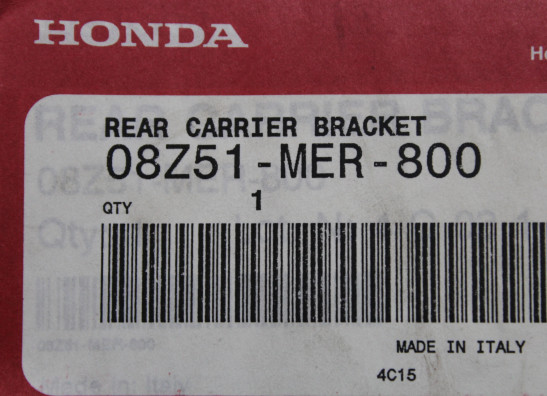 Rear carrier top box Honda CBF 600