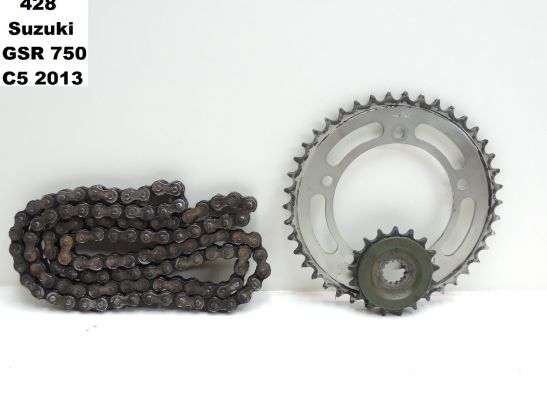 Ketting en tandwielset Suzuki GSR 750