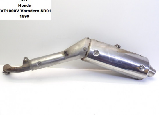 Uitlaat Honda XL 1000 V Varadero