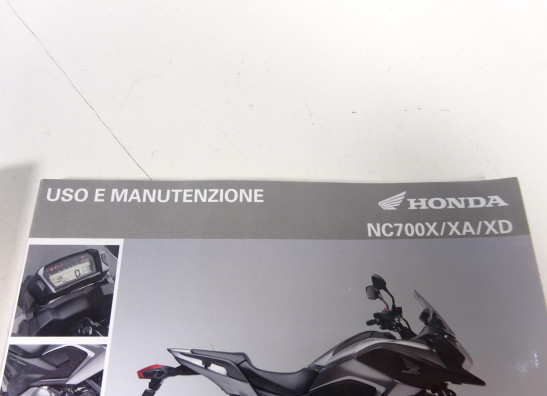 Fahrerhandbuch Honda NC 700 X