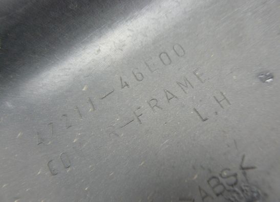 Linker achterkant Suzuki GSX R 1100