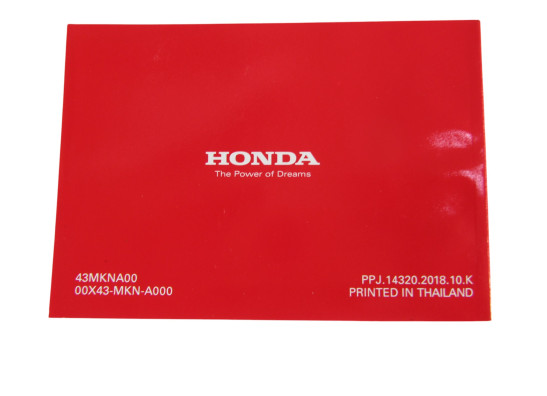 Manuel Honda CB 650 R