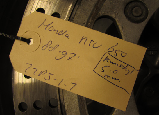 Voorvelg Honda NTV 650