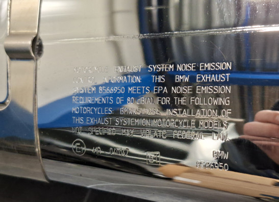 Uitlaat BMW R 1250 R