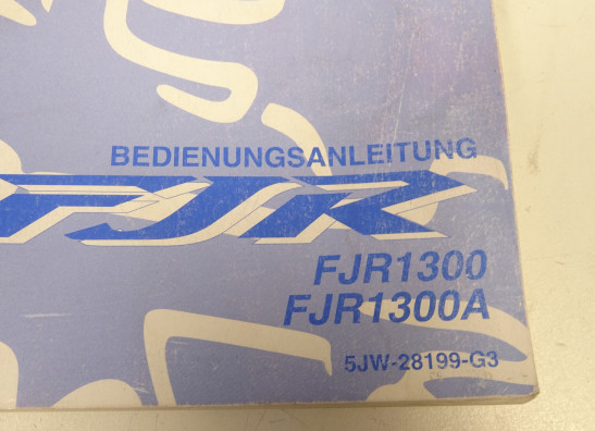 Instructieboekje Yamaha FJR 1300