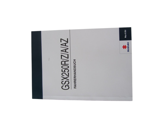 Instructieboekje Suzuki GSX R 250