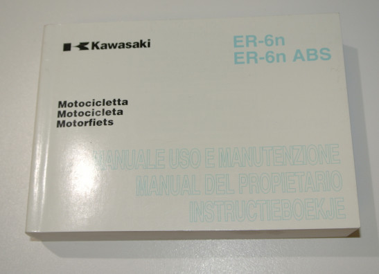 Instructieboekje Kawasaki ER 6