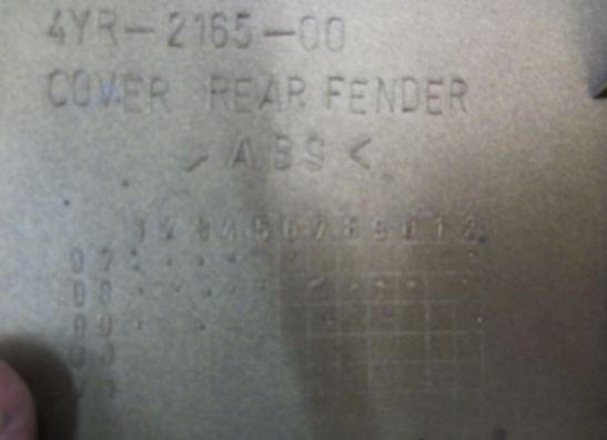 Rear cowl Yamaha FAZER 600