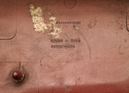 Rechter zijkuip klein Honda CB 650