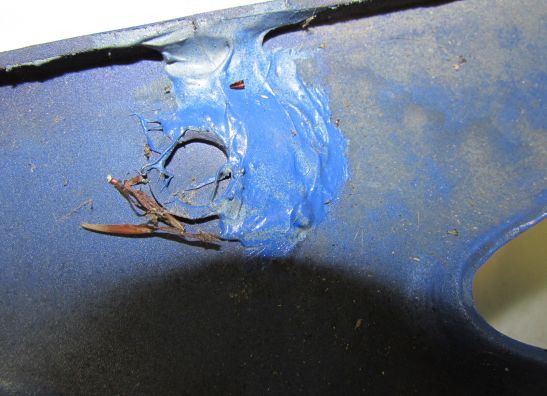 Linker achterkant Kawasaki ZZR 600