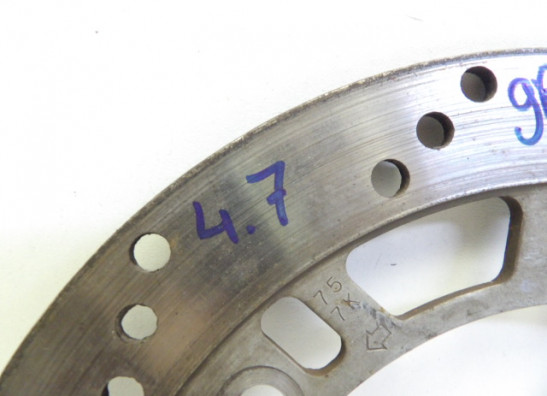 Remschijf voor links Kawasaki GPX 750