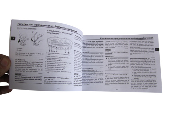 Fahrerhandbuch Yamaha MT 07