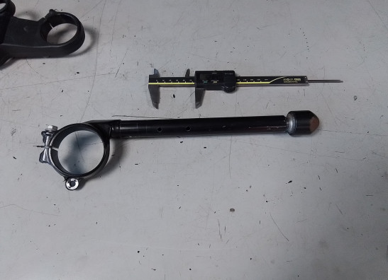 Clip on links Aprilia RSV 1000