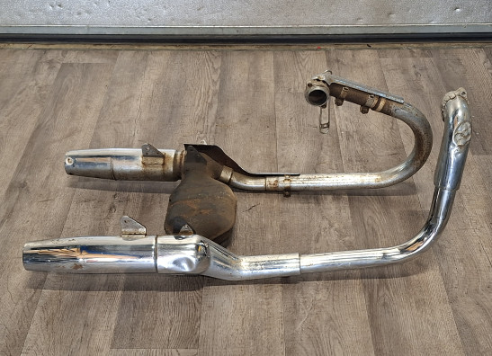 Uitlaat Honda VT 700 750