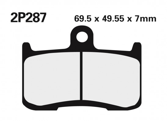 Remblokken voor Triumph Tiger 1050