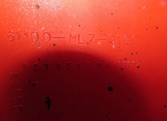 Voorspatbord Honda VFR 750