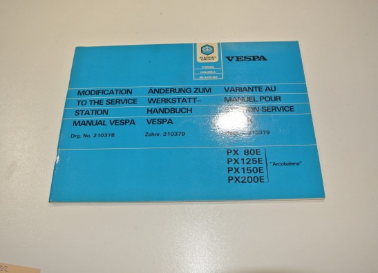 Fahrerhandbuch Vespa PRIMAVERA 125