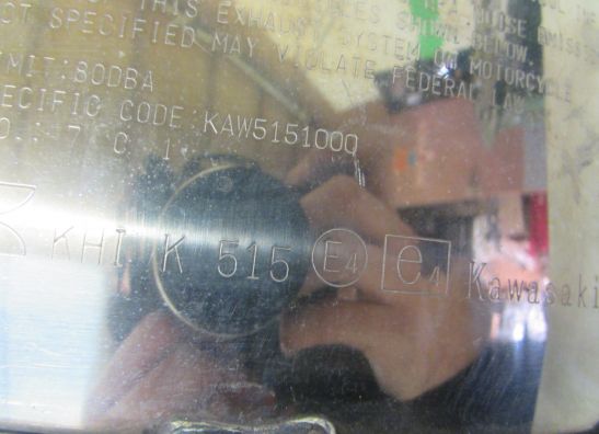 Auspuff Kawasaki Z 1000