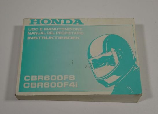 Fahrerhandbuch Honda CBR 600 FS Sport