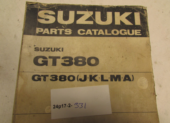 Werkplaatshandboek Suzuki GT 380