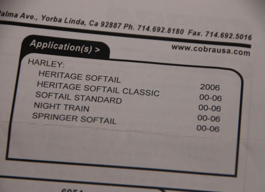 Sportdemper Harley Davidson Softtail