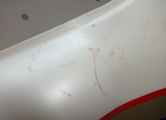 Rechter achterkant Honda CBR 600 F