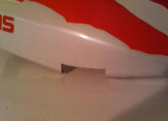 Rechter achterkant Yamaha FZR 600