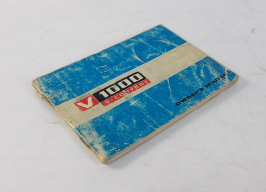 Fahrerhandbuch Moto Guzzi 1000 i Convert