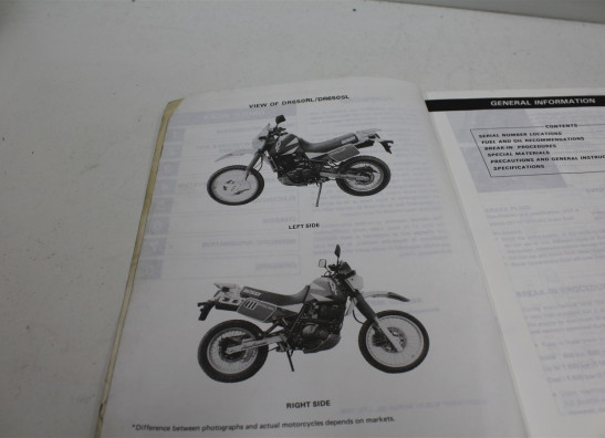Bedienungsanleitung Suzuki DR 650