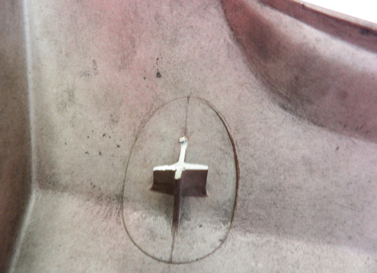 Seitenverkleidung rechts klein Kawasaki Z 550 GT