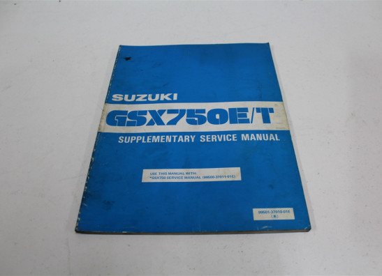 Werkplaatshandboek Suzuki GSX 750