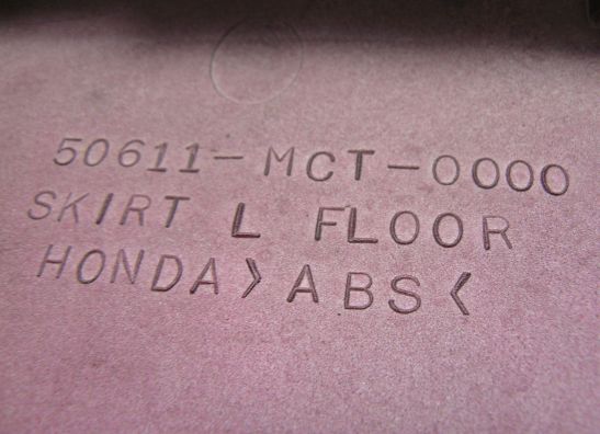 Cowl Left lower Honda Silverwing