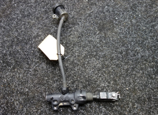 Rempomp achter Harley Davidson Pan America