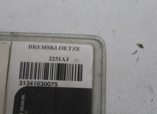 Braking pads front Suzuki GSX R 750