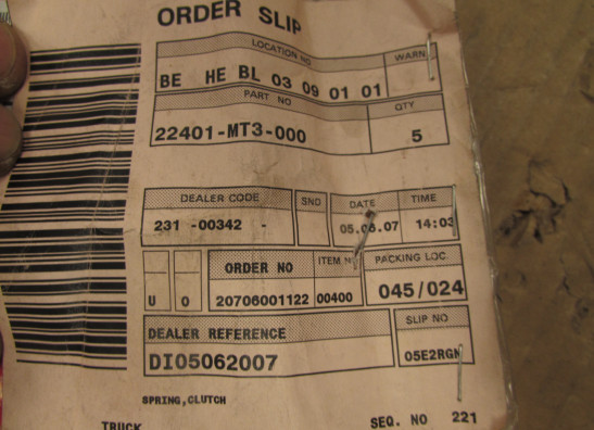 Koppeling Honda ST 1100 Pan European